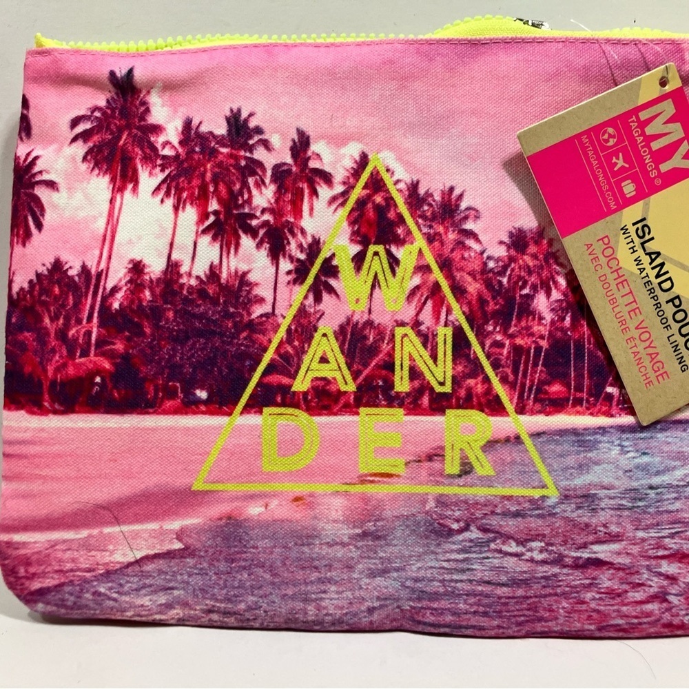 MYTAGALONGS Island Pouch with Waterproof Lining